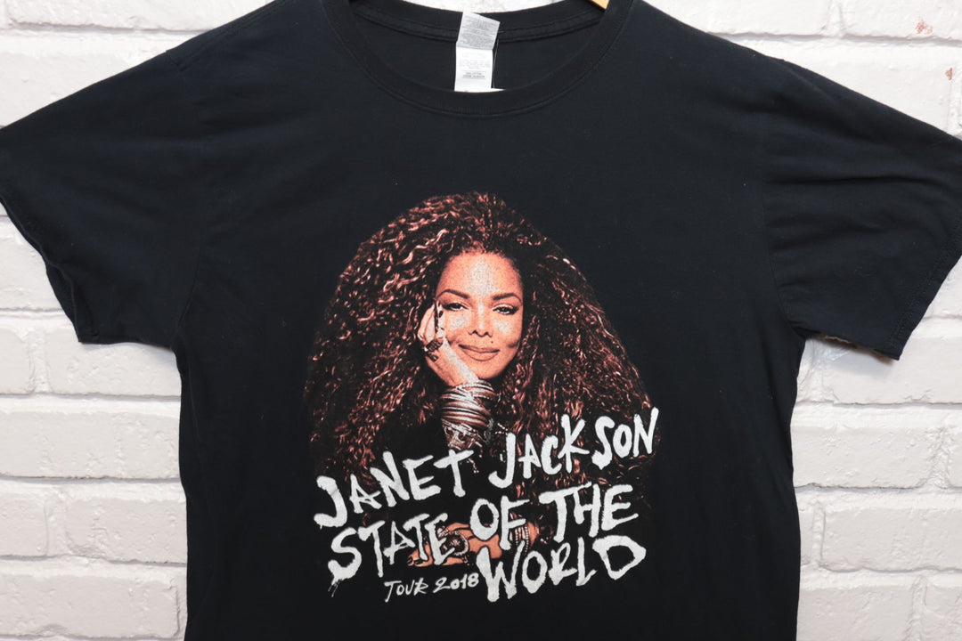 2018 Janet Jackson Tour  T Shirt Size Large