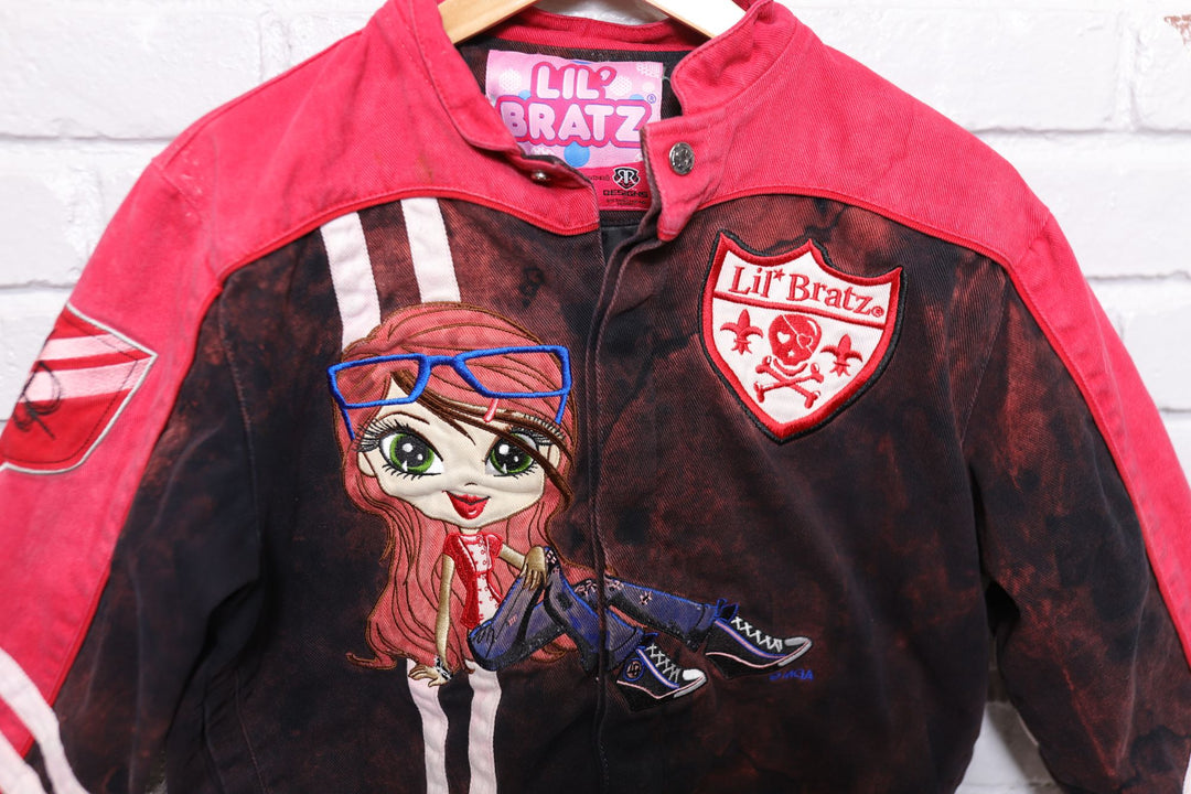 Lil Bratz Vintage Kids Jacket Y2K Large 2000s