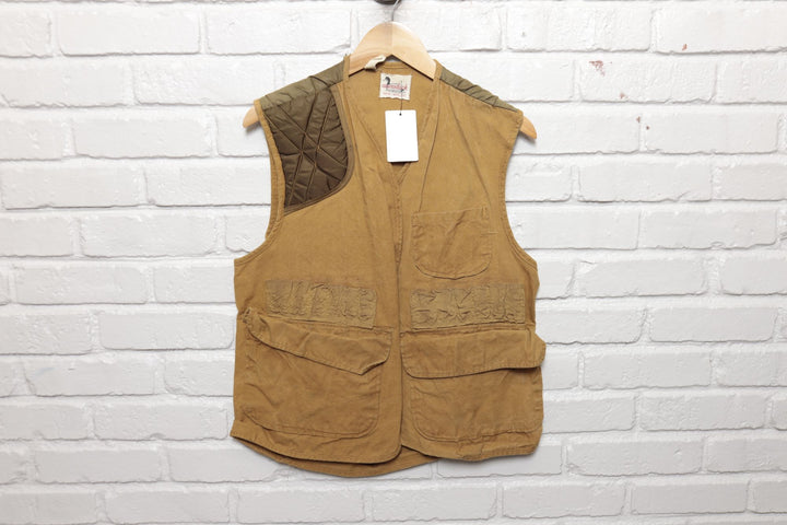 70s Vintage CanvasBack Hunting Vest Size Medium