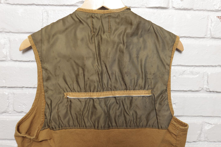 70s Vintage CanvasBack Hunting Vest Size Medium