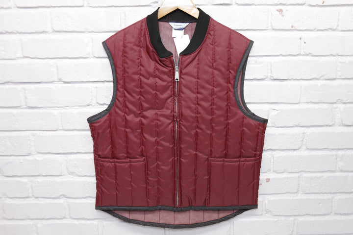 Fieldmaster Vintage Burgundy Vest Medium 80s