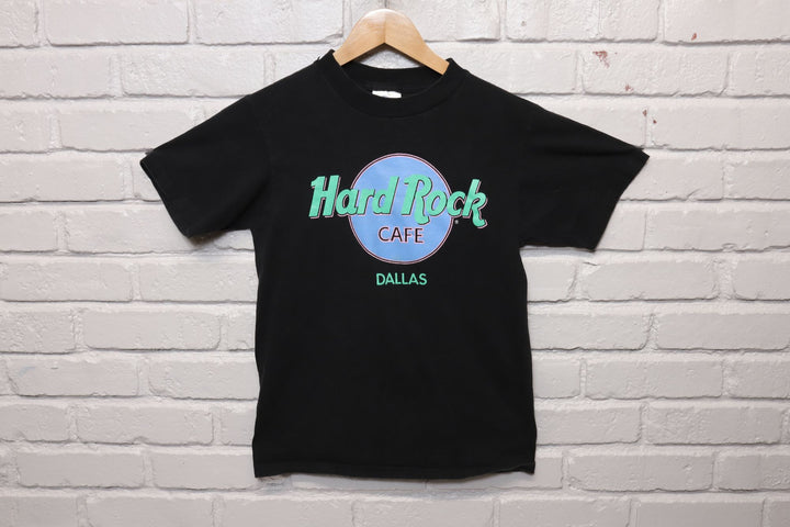 90s Vintage Hard Rock Cafe Dallas  T Shirt Size Small