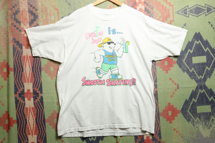 Hawaiian Julep Smooth Skating Vintage T Shirt XL 90s