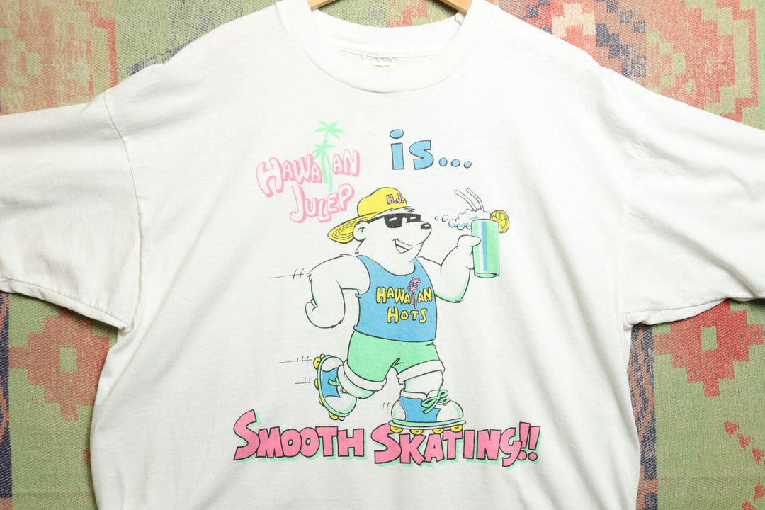 Hawaiian Julep Smooth Skating Vintage T Shirt XL 90s