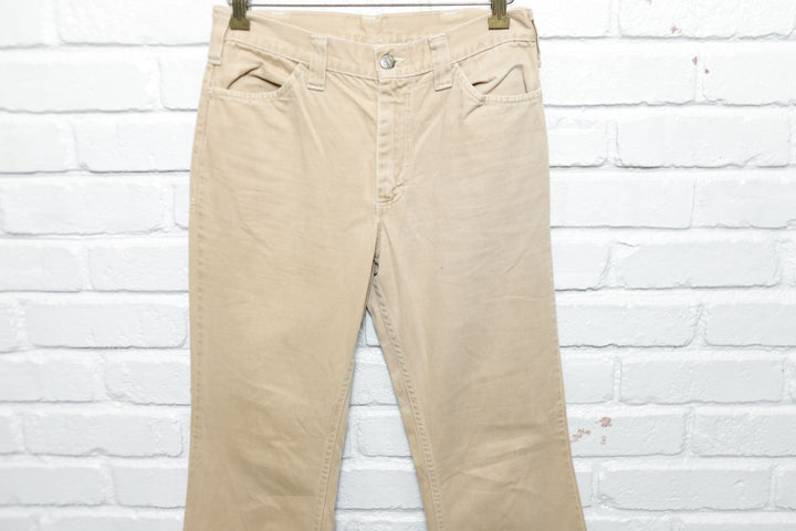 Lee Bellbottom Flare Vintage Pants 29/31 70s