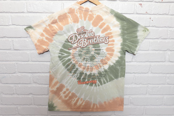 The Doobie Brothers 2024 Tour Tie Dye T Shirt Size Medium