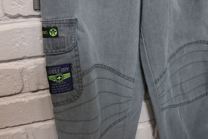 2000s Vintage Bugle Boy Flight Military Style Pants Size 25/26.5