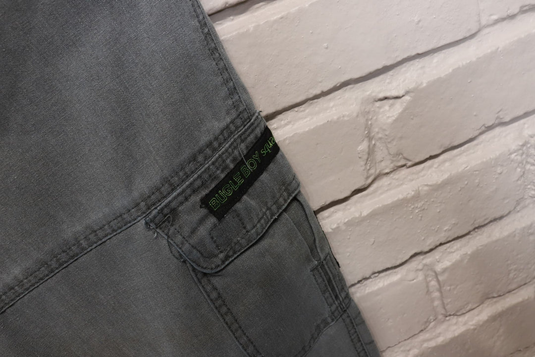 2000s Vintage Bugle Boy Flight Military Style Pants Size 25/26.5