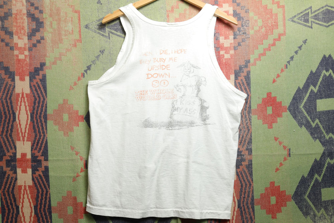 Fast Cars Hot Women Vintage Tank Top Medium 90s