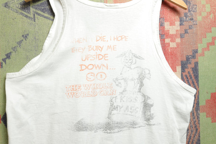 Fast Cars Hot Women Vintage Tank Top Medium 90s