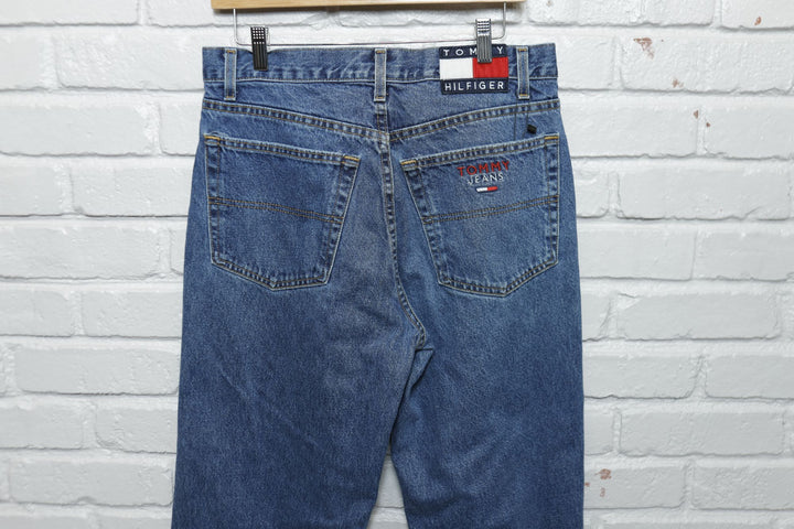 Tommy Hilfiger Vintage Embroidered Jeans 2000s 32/31