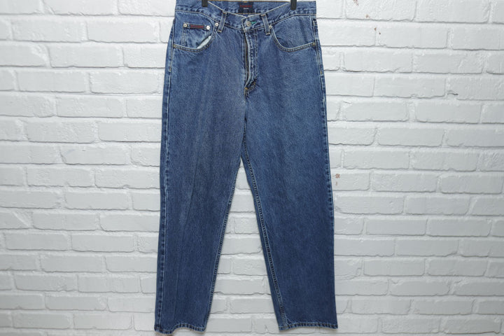 Tommy Hilfiger Vintage Embroidered Jeans 2000s 32/31