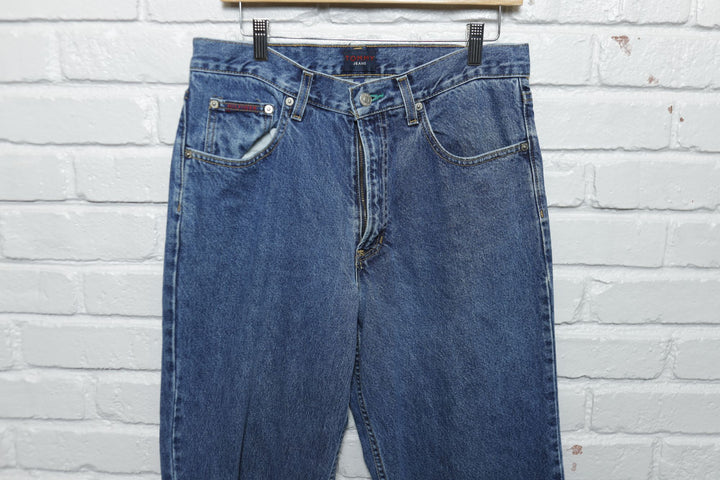 Tommy Hilfiger Vintage Embroidered Jeans 2000s 32/31