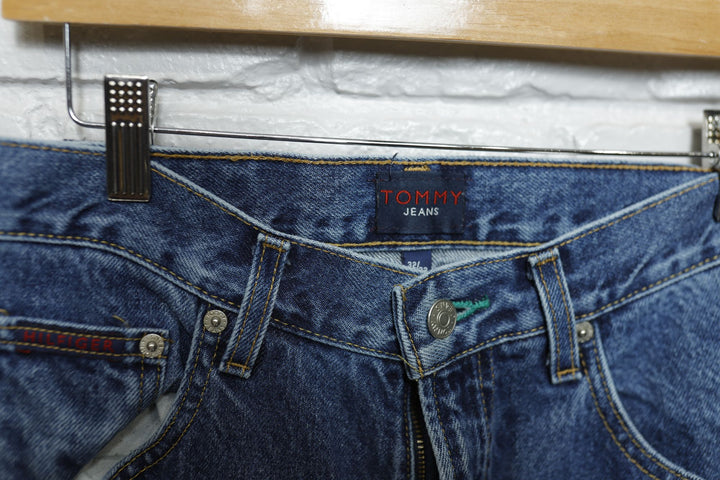 Tommy Hilfiger Vintage Embroidered Jeans 2000s 32/31
