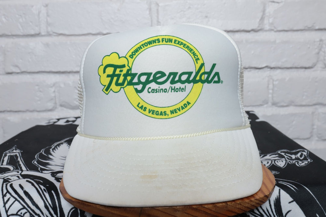 80s Vintage Fitzgeralds Casino Las Vegas Trucker Hat