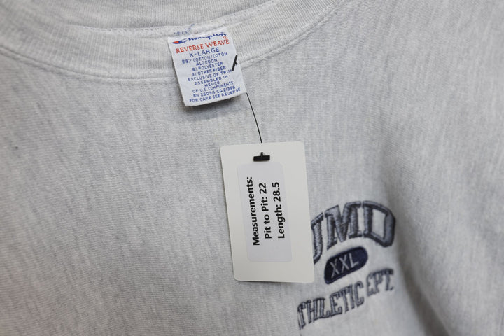 University of Minnesota Duluth Vintage Champion Reverse Weave Sweatshirt 90s XL