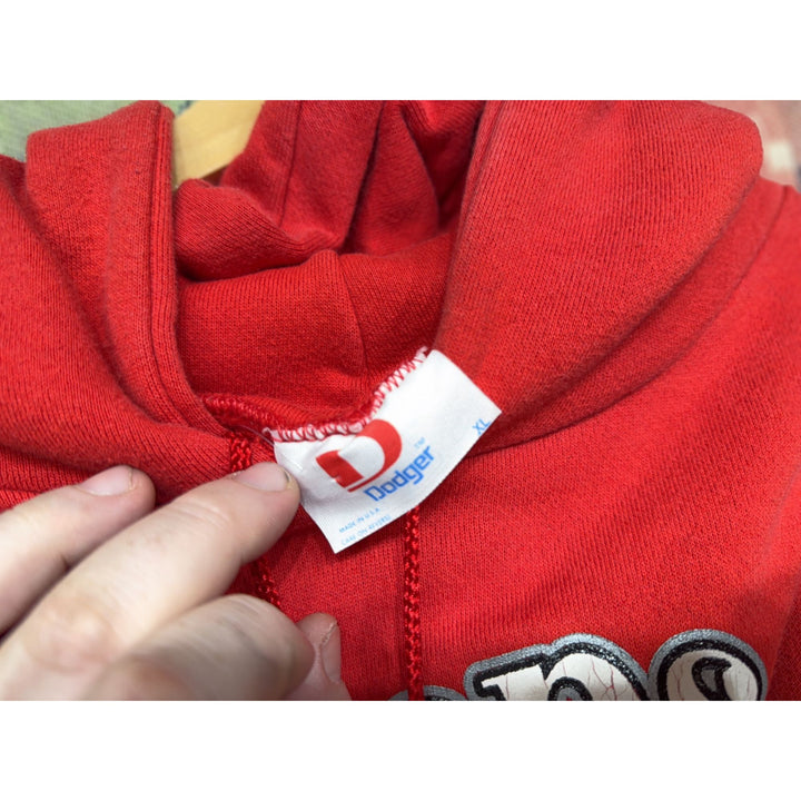 University of Arkansas Vintage Red Hoodie XL 90s