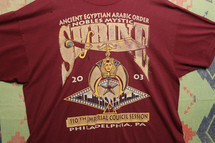 Shriners Order Imperial Council Vintage T Shirt XXL 2000s