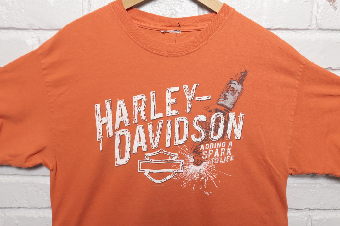 Harley Davidson Toad Suck Vintage T Shirt 2000s Large