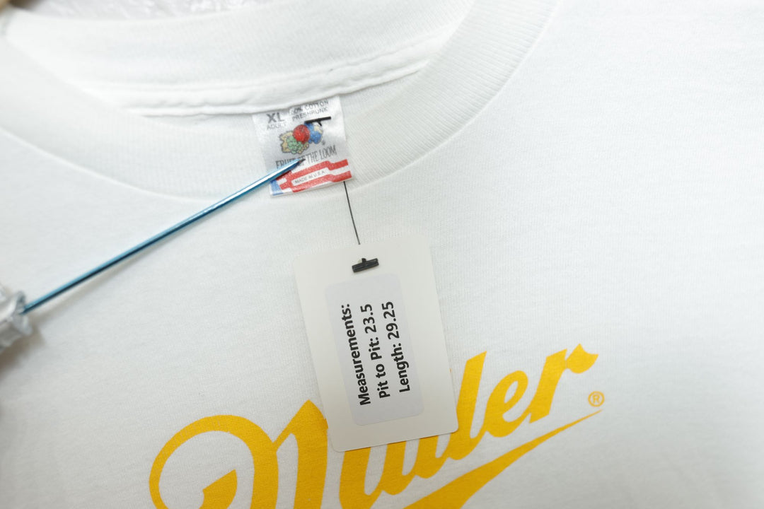 Miller Genuine Draft Vintage T Shirt XL 90s
