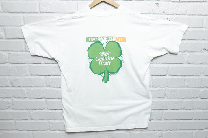 Miller Genuine Draft Vintage T Shirt XL 90s