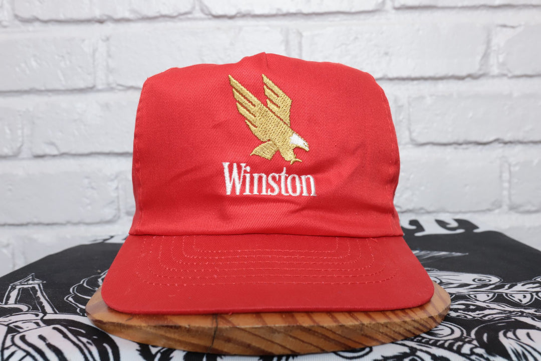 80s Vintage Winston Cigarettes Trucker Hat