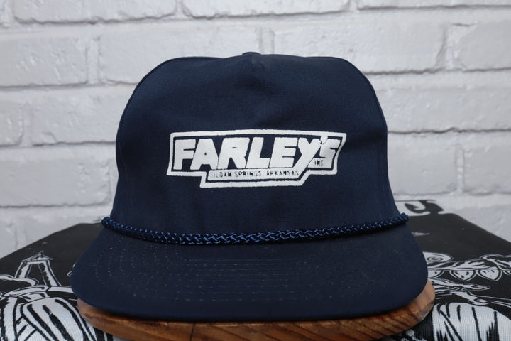 80s Vintage Farley's Inc Siloam Springs Trucker Hat