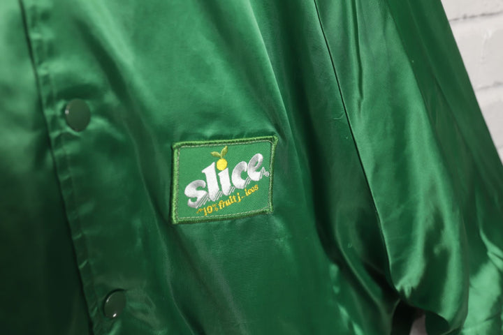 80s Vintage Slice Soda Satin Jacket Size XXL