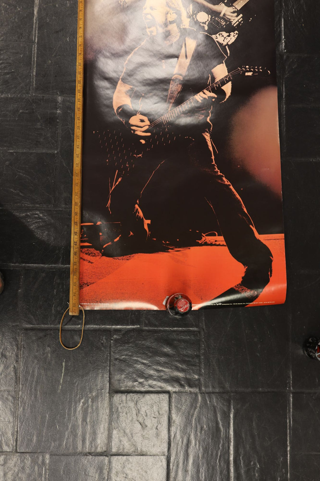 2000s Vintage Metallica Long Poster