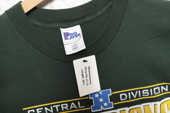 Green Bay Packers Central Division Vintage T Shirt 90s Large