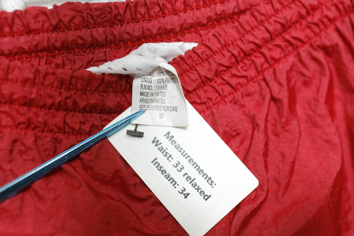 University of Arkansas Vintage Windbreaker Pants Medium 90s