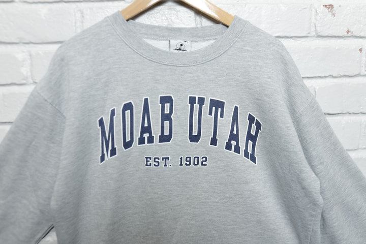 Moab Utah Vintage Tourist Sweatshirt 2000s Large