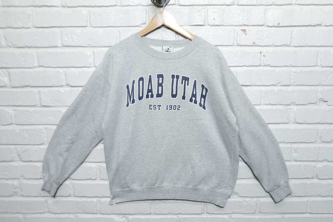 Moab Utah Vintage Tourist Sweatshirt 2000s Large