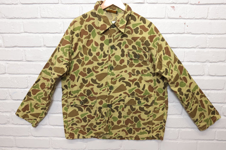 90s Vintage Hunters Choice Duck Camo Jacket Size Large