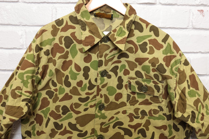 90s Vintage Hunters Choice Duck Camo Jacket Size Large