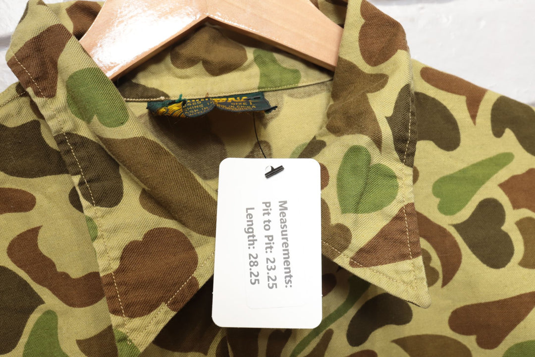 90s Vintage Hunters Choice Duck Camo Jacket Size Large