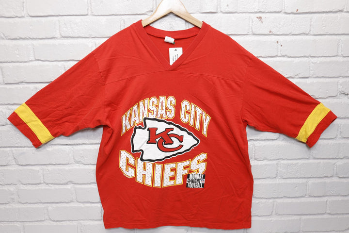 Kansas City Chiefs Vintage Football T Shirt 90s XL