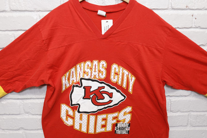 Kansas City Chiefs Vintage Football T Shirt 90s XL