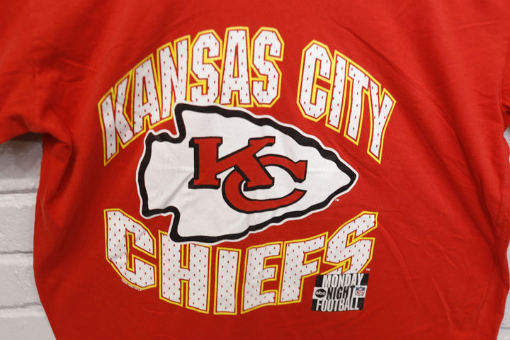 Kansas City Chiefs Vintage Football T Shirt 90s XL