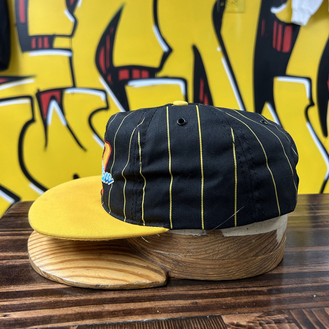 Rusty Wallace Vintage Pinstripe Snapback Hat 90s Racing