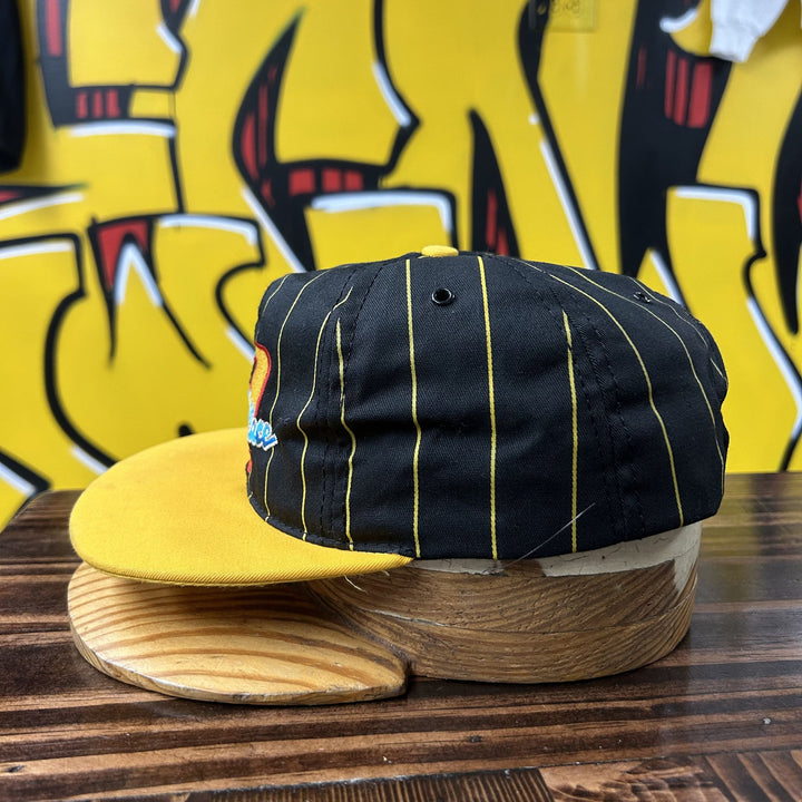 Rusty Wallace Vintage Pinstripe Snapback Hat 90s Racing