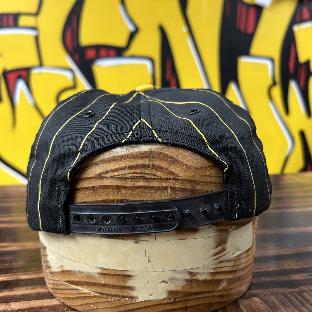 Rusty Wallace Vintage Pinstripe Snapback Hat 90s Racing