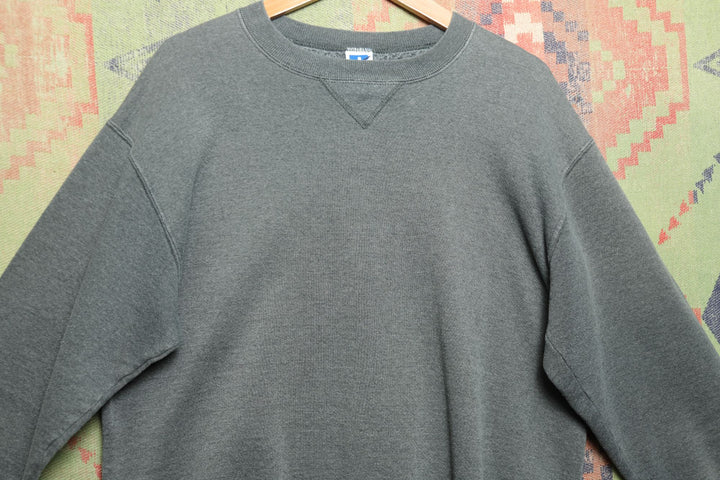 Russell Athletic Vintage Gray Sweatshirt Made in USA  Large 90s