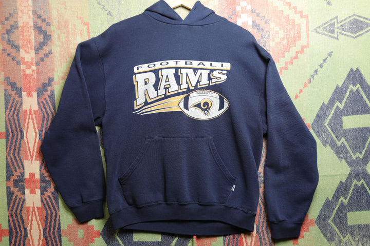 St Louis Rams Vintage Russell Hoodie Medium 2000s