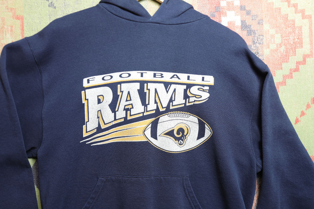 St Louis Rams Vintage Russell Hoodie Medium 2000s