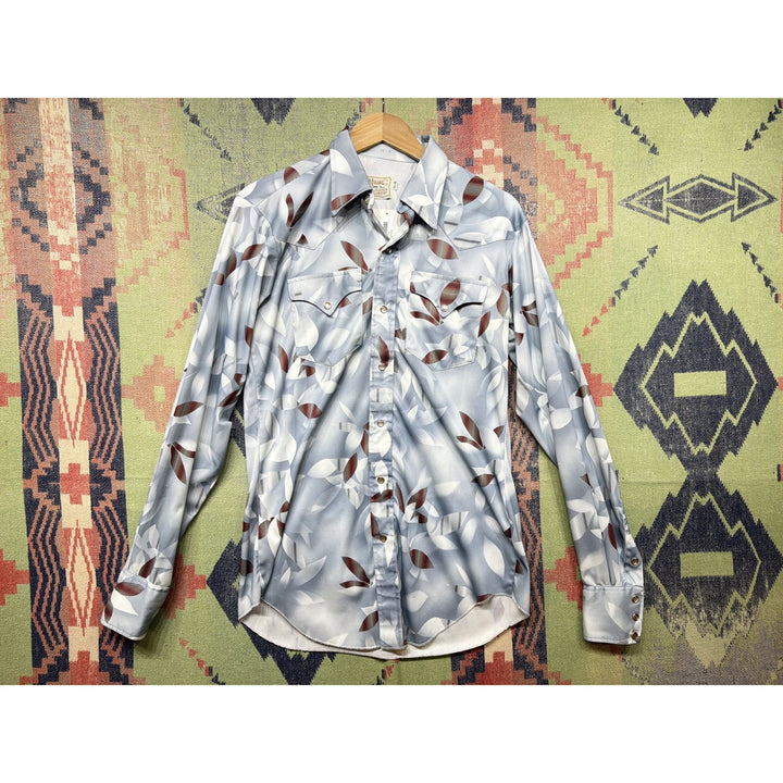 H Bar C Vintage Western Disco Shirt Medium 70s
