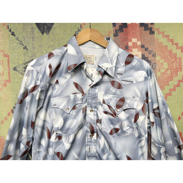 H Bar C Vintage Western Disco Shirt Medium 70s