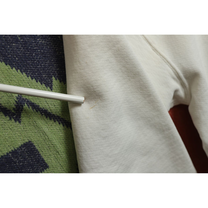 Russell High Cotton Vintage White Sweatshirt XL 90s