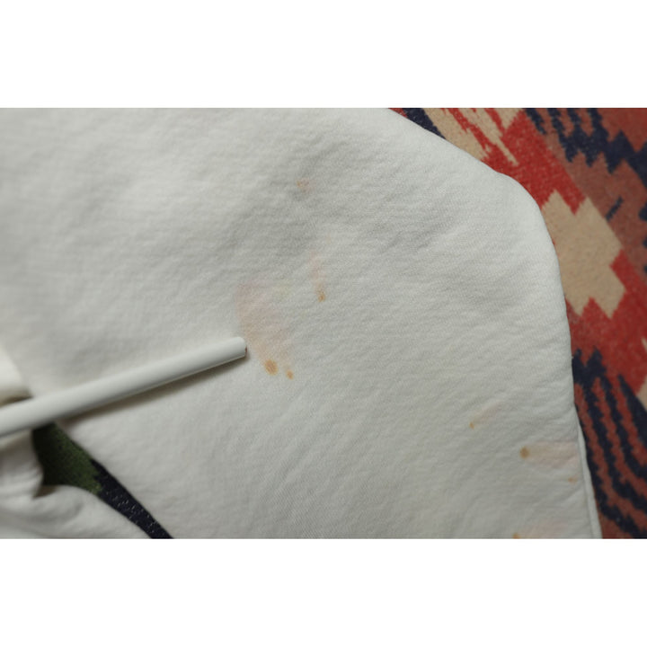 Russell High Cotton Vintage White Sweatshirt XL 90s