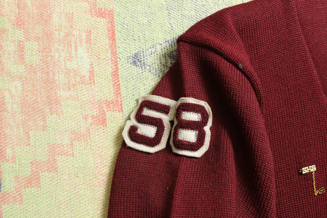 SHS 1958 Vintage Letter Sweater Medium 50s